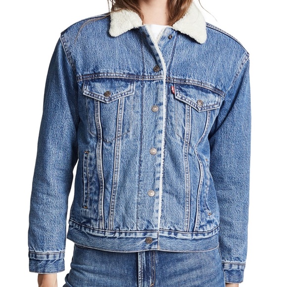Levi's Jackets & Blazers - LEVIS SHERPA LINED JACKET